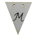 Bunting Letter Tag M 5x6cm