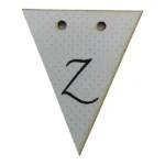 Bunting Letter Tag Z 5x6cm