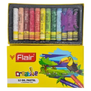 Flair-Creative-Oil-Pastels-With-Scrap-Tool-13-Piece-7cm_AtHabitatPotch