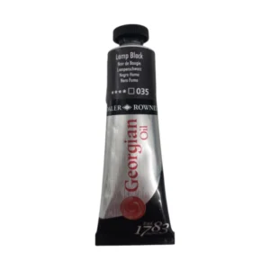 Georgian Oil Paint 38ml Lamp Black