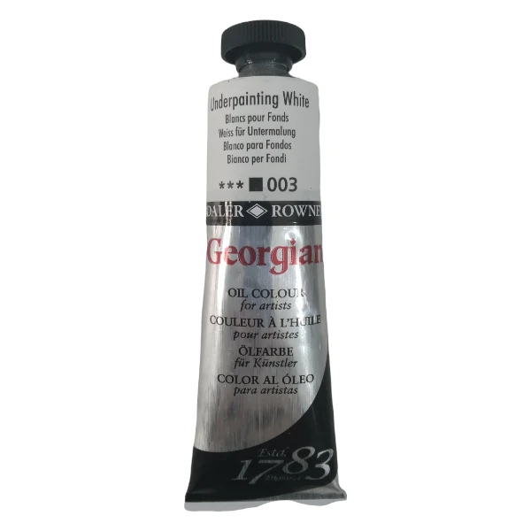 Georgian Oil Paint 38ml | Underpainting White