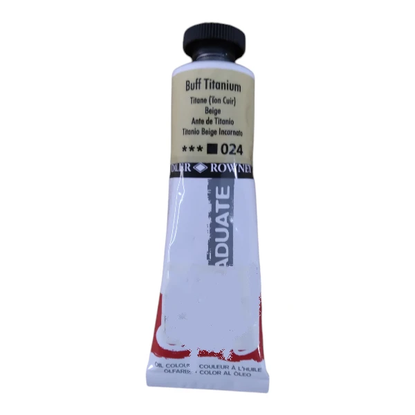 Graduate Oil Paint 38ml | Buff Titanium