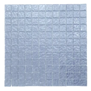 Metallic Texture Mosaic Lilac Tiles Sheet Size 30cm x 30cm