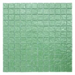 Metallic Texture Mosaic Lime Green Tiles Sheet Size 30cm x 30cm