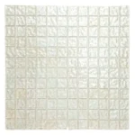 Metallic Texture Mosaic White Sheet Size 30cm x 30cm