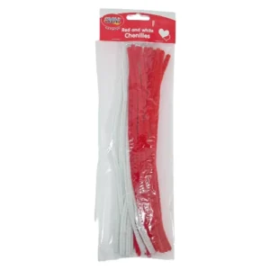Crazy-Crafts-Chenilles-Sticks-Set-Red-And-White-35cm_AtHabitatPotch