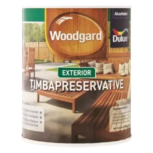 Dulux Woodgard Timbapreservative Exterior | 1L, Clear - Image 2
