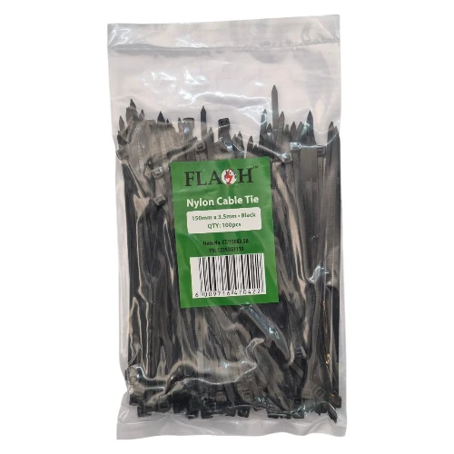 Flash-Black-Nylon-Cable-Ties-150mm-x3.5mm-100-Piece_ATHabitatPotch