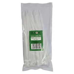 Flash-White-Nylon-Cable-Ties-200mm-x-4.6mm-100-Piece_AtHabitatPotch