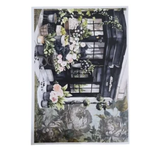 Creative Talents Deco Print Paper Flower Shop, A4_AtHabitatPotch