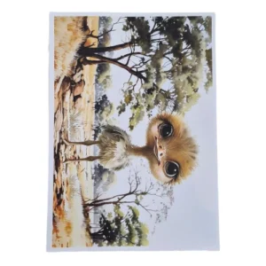 Creative Talents Deco Print Paper - Ostrich 2, A4_AtHabitatPotch