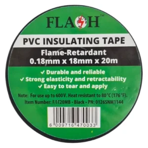 Flash-PVC-Insulating-Tape-Black-20m_AtHabitatPotch