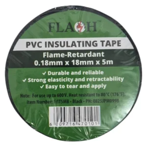 Flash-PVC-Insulating-Tape-Black-5m_AtHabitatPotch