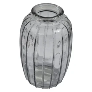 HABiTAT-Ribbed-Glass-Vase-Clear-Height-12cm_AtHabitatPotch