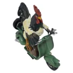 HABiTAT-Rooster-on-Scooter-Statue-Height-21cm_AtHabitatPotch