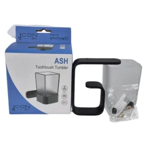 Splashworks-Ash-Toothbrush-Tumbler-Black-Width-7cm_AtHabitatPotch
