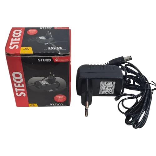Steco Slow Battery Charger-0.5A, 1.8m Cable_AtHabitatPotch