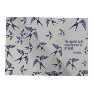 Disposable Placemat | Sound Of Birds, 24