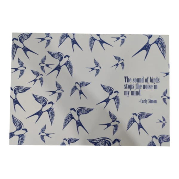 Disposable Placemat | Sound Of Birds, 24