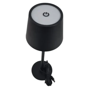 Flash-Rechargeable-LED-Table-Lamp-Black-Height-28-cm_AtHabitatPotch