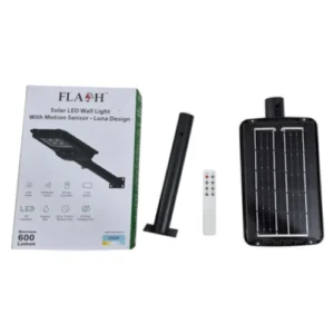 Flash-Solar-LED-Wall-light-Remote-Controlled-6500k_AtHabitatPotch