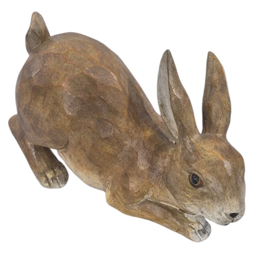 HABiTAT-Rabbit-Figurine-Wooden-Height-16cm_AtHabitatPotch