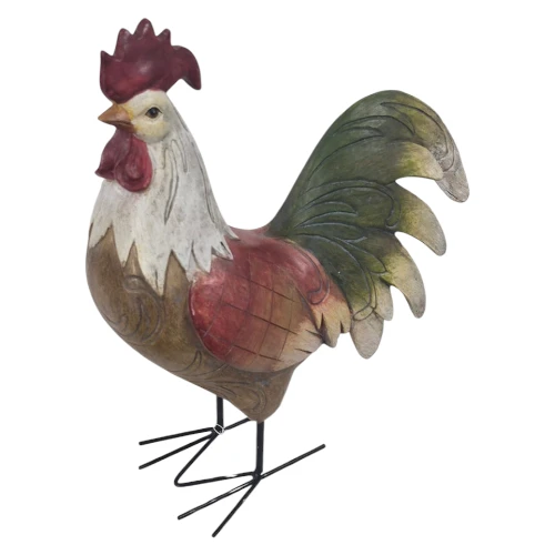 HABiTAT-Wooden-Rooster-Statue-Height-33cm_AtHabitatPotch