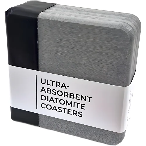 Hydro-Hold-Absorbent-Diatomite-Coasters-4-Piece-Light-Grey_AtHabitatPotch