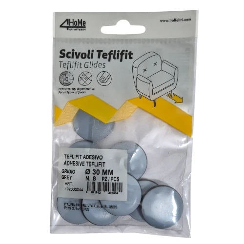 ItalFeltri-Scivoli-Teflifit-Glides-30mm-each-8-Pieces_AtHabitatPotch