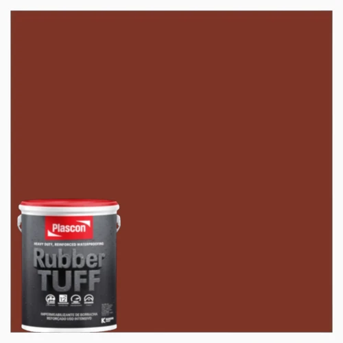 Plascon-Rubber-Flex-Waterproofer-Red_ColorSwatchAndTin_AtHabitatPotch