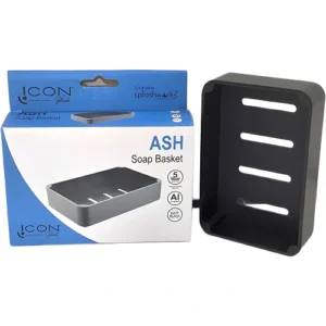 Splashworks-Aluminium-Soap-Basket-Black-Width-15cm_AtHabitatPotch