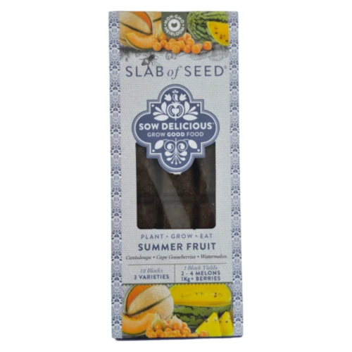Sow Delicious Slab of Seeds | 118g, Summer Fruit