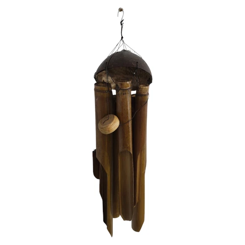 HABiTAT-Bamboo-Wind-Chime-Coconut-top-Lenght-61cm_AtHabitatPotch