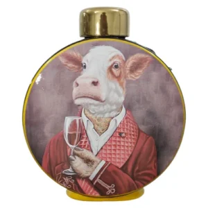 HABiTAT-Decorative-Ceramic-Jar-With-Lid-Cow-27cm_AtHabitatPotch