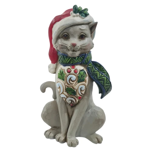 HABiTAT-Wooden-Creek-Christmas-Cat-Grey-Height-10cm_AtHabitatPotch.