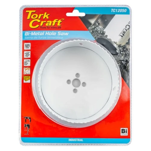 Tork Craft Bi-metal Hole Saw | 121mm