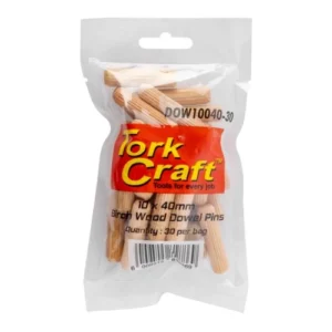 Tork Craft Birch Dowels 10 X 40mm 30pc