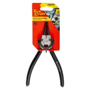 Tork Craft Plier Circlip Bent External | 170mm