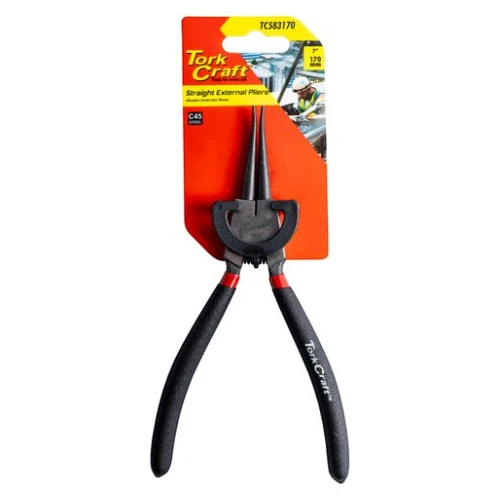 Tork Craft Plier Circlip Straight External 170mm