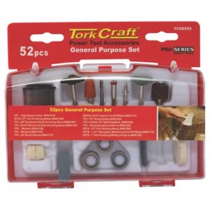 Tork Craft Power Tool Accessories Set 52 Piece